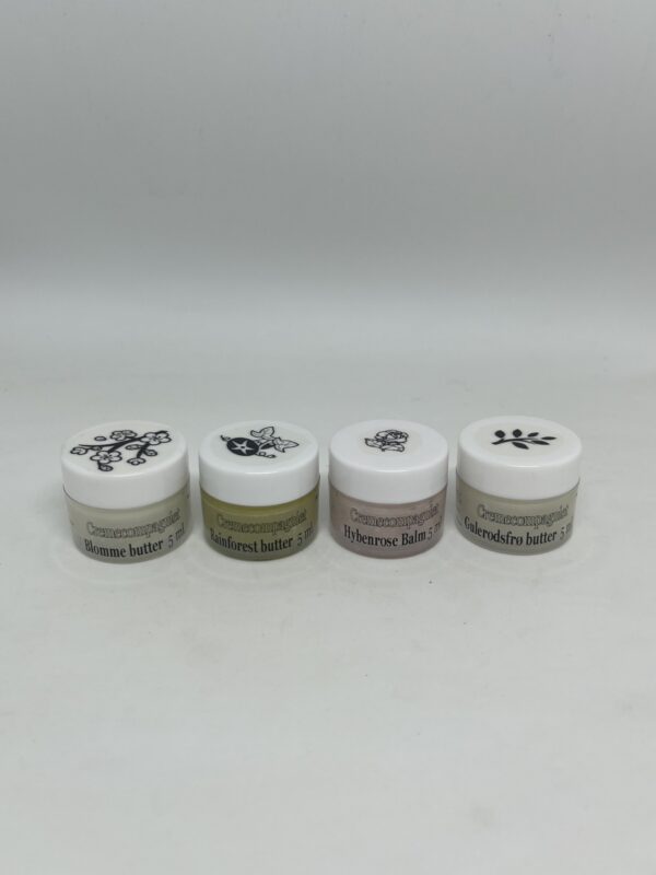 4 stk. koldtwhippede Butters 5 ml