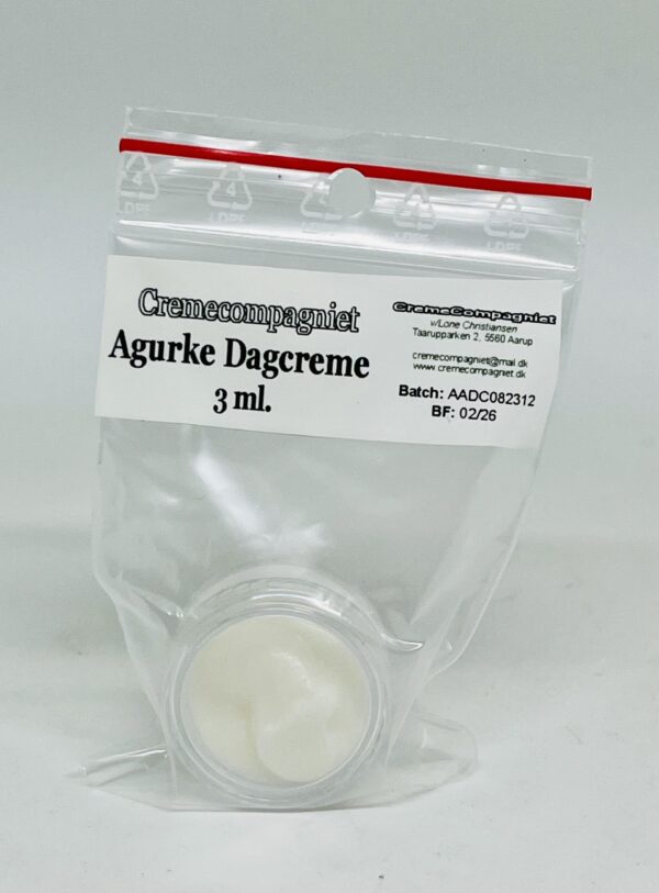 Agurke dagcreme 3 ml Tester