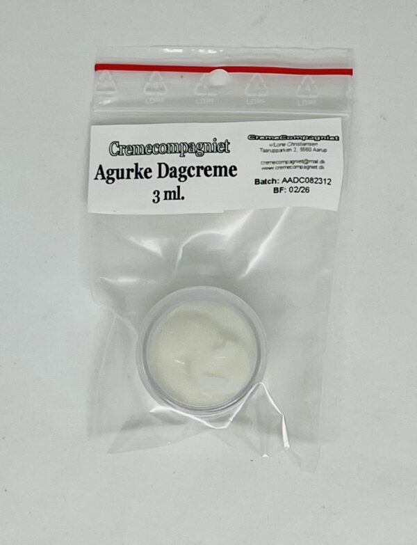 Agurke dagcreme 3 ml Tester